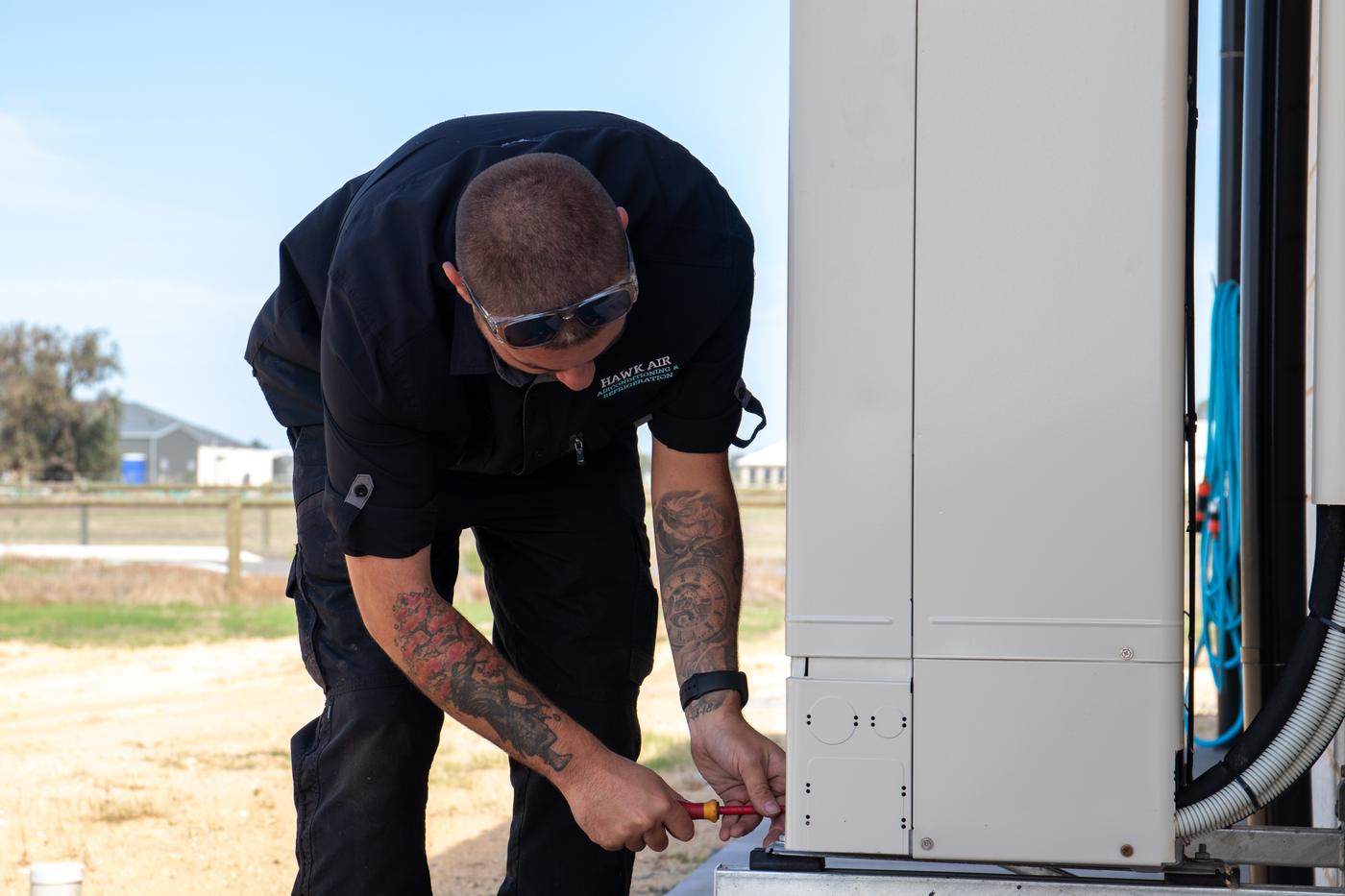 Commercial installation